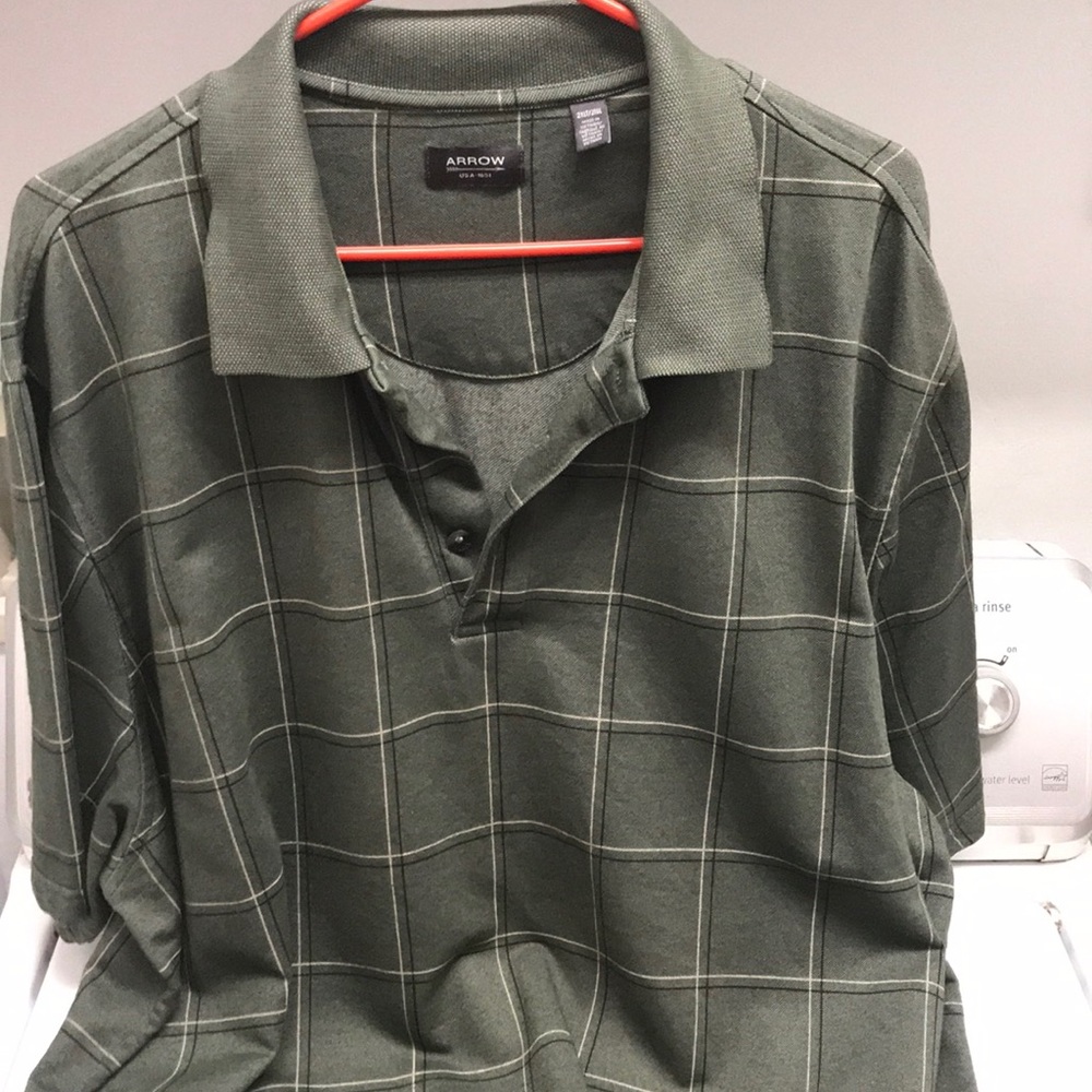 Arrow USA 2XLT Big&Tall golf polo green